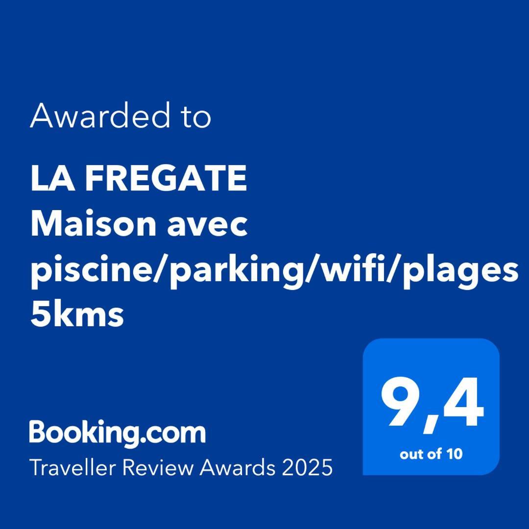 La Fregate Maison Avec Piscine/Parking/Wifi/Plages 5Kms Les Mathes Bagian luar foto